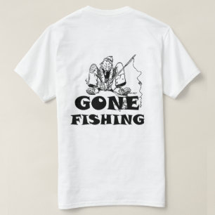 T-shirt drôle de pêche allé