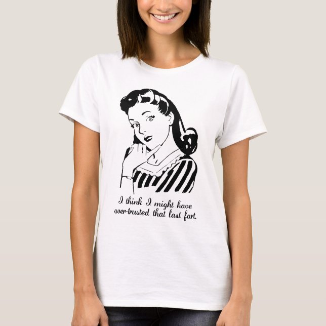 T-shirt drôle de pet trop confiant (Devant)