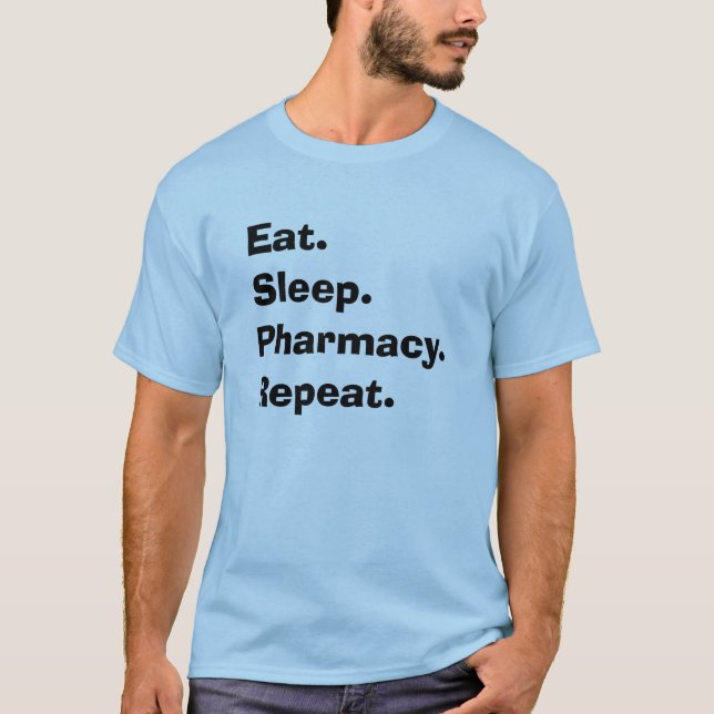T-shirt drôle de pharmacien (Devant)