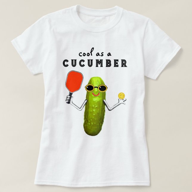 T-shirt drôle de pickleball (Design devant)