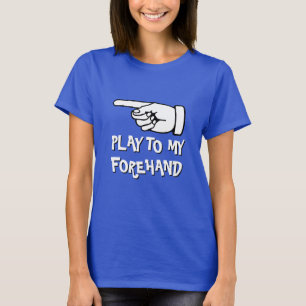 T-shirt drôle de pickleball Jouez sur mon coup d