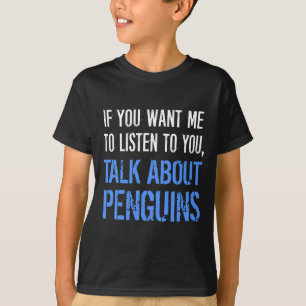 T-shirt drôle de pingouins