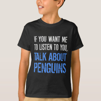 T-shirt drôle de pingouins