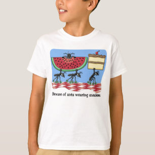 T-shirt drôle de pique-nique