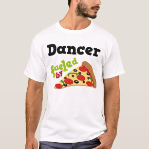 T-shirt (drôle) de pizza de danseur