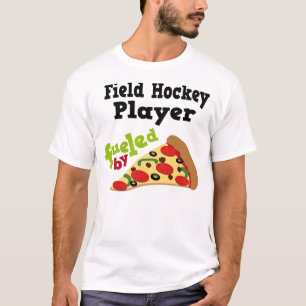 T-shirt (drôle) de pizza de joueur de hockey de