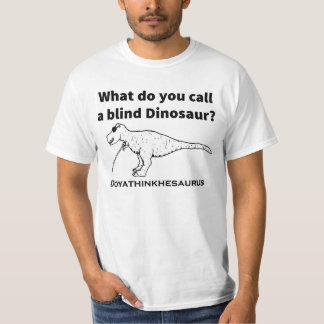 T-shirt drôle de plaisanterie de dinosaure