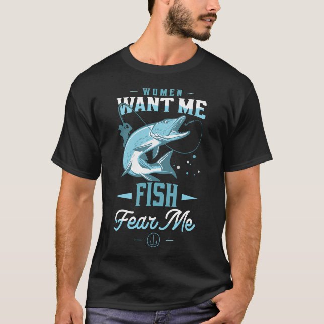 T-shirt Drôle de poisson  (Devant)
