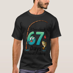 T-shirt Drôle de poisson Noël pêche Xmas