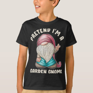 T-shirt Drôle de prétendre que je suis un costume de Gnome