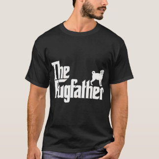 T-shirt drôle de pug Le Parrain Pug Father Papa Sw