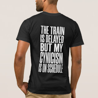 T-Shirt Drôle de Retard de Train | Le Train a du R