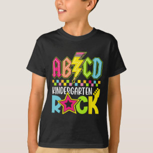 T-shirt Drôle de retour à l'école éclair maternelle R