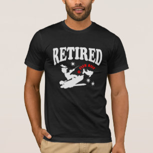 T-shirt drôle de retraite d'un pêcheur