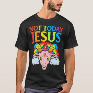 T-shirt Drôle De Rire Jésus Avec Crème De Glace Pour Aimer