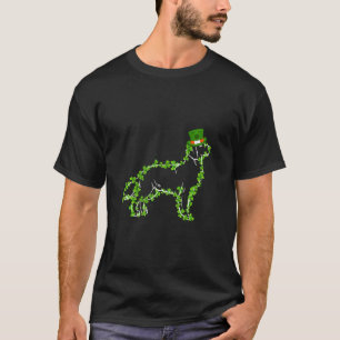T-shirt Drôle de Saint-Patrick Chien Retriever Doré Irland