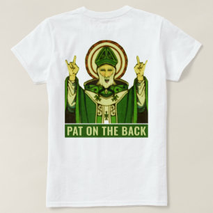 T-shirt Drôle de Saint-Patrick Tape dans le Dos