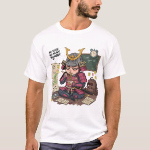 T-shirt drôle de samouraï pour la rentrée scolaire