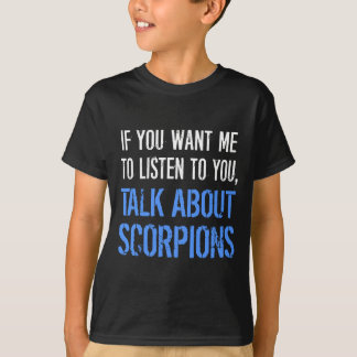 T-shirt drôle de scorpions