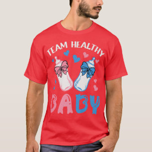 T-shirt Drôle de sexe révèle de Team Healthy Baby
