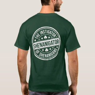 T-shirt Drôle de Shenanigator Saint-Patrick Épouvanté