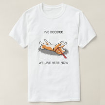 T-shirt drôle de Shiba Inu – Je ne rentre pas à la