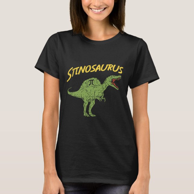 T-shirt drôle de Spinosaurus Pi Day Cadeau de math (Devant)