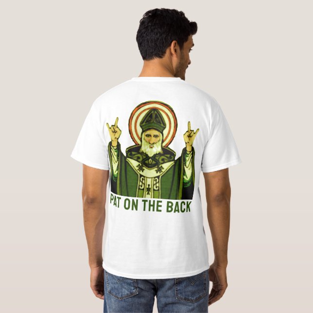T-shirt Drôle de St Patrick's Day (Dos entier)