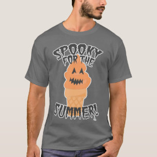 T-shirt Drôle de Summerween Cartoon Effrayant Pour L'été