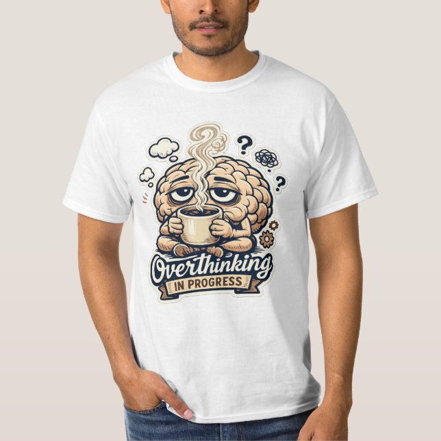 T-shirt drôle de suranalyse en cours | Relatable (Devant)
