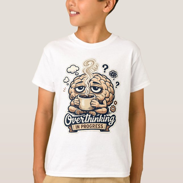 T-shirt drôle de suranalyse en cours | Relatable (Devant)