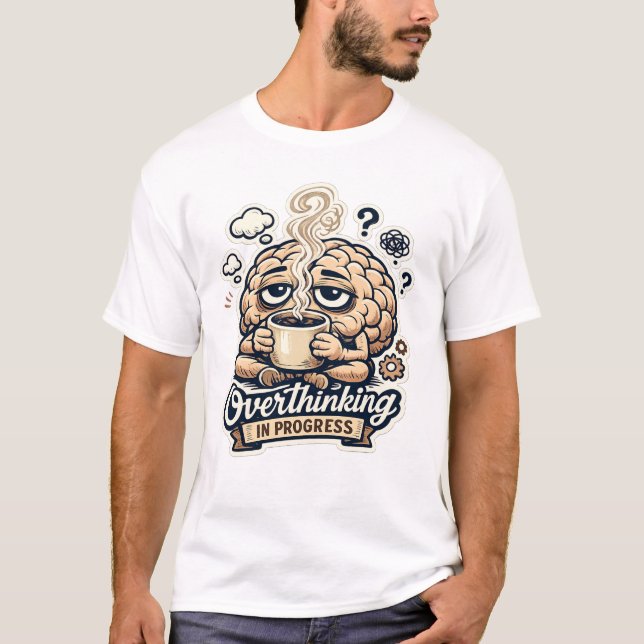 T-shirt drôle de suranalyse en cours | Relatable (Devant)