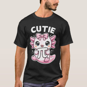 T-shirt Drôle de symbole axolotl mignon professeur de math
