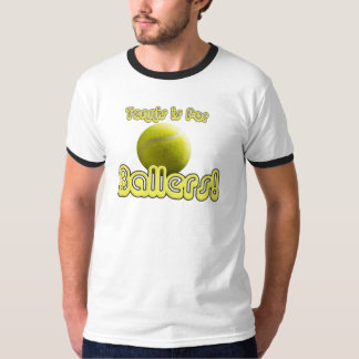 T-shirt drôle de tennis