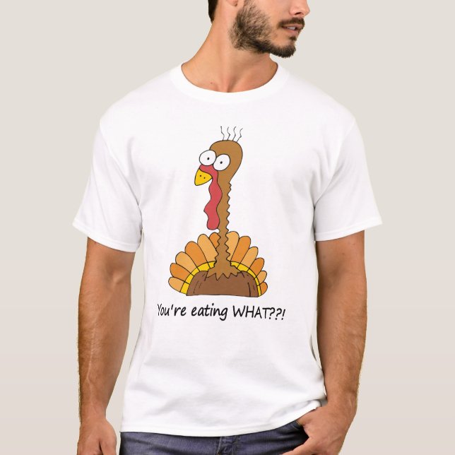 T-shirt drôle de thanksgiving (Devant)