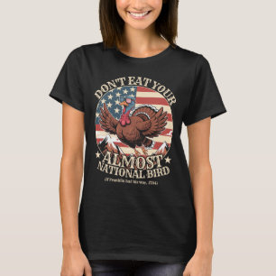 T-shirt Drôle de Thanksgiving Ne mangez presque pas l'oise