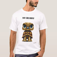 T-shirt drôle de tortue sans hâte