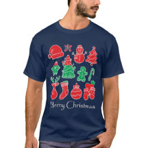 T-shirt drôle de vacances de Noël joyeux