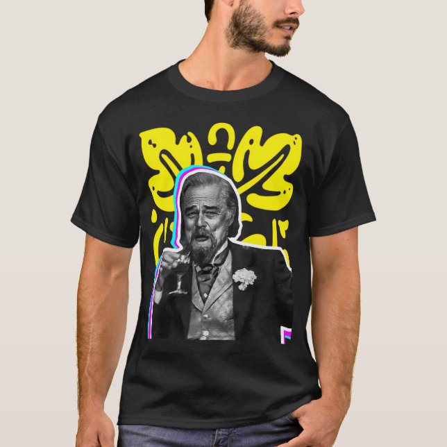 T-shirt Drôle de vieux Leo (Devant)