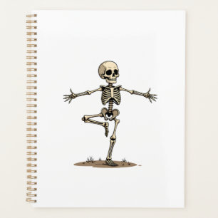 T-shirt drôle de yoga de squelette pour Halloween