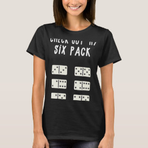 T-shirt Drôle Découvrez Mon Pack Six Drôle Cadeau Pour Dom