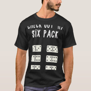T-shirt Drôle Découvrez Mon Pack Six Drôle Cadeau Pour Dom