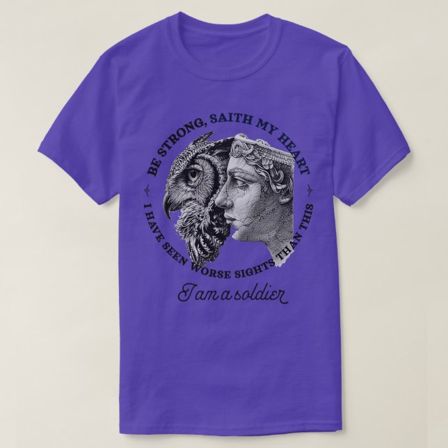 T-shirt Drôle déesse Athéna L'Iliad Homer grec Mytholo (Design devant)