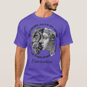 T-shirt Drôle déesse Athéna L'Iliad Homer grec Mytholo