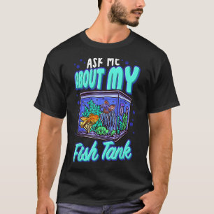 T-shirt Drôle Demandez-moi au sujet de mon réservoir de po