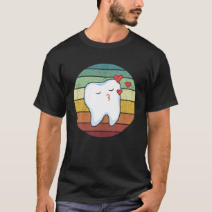 T-shirt Drôle Dental Hygiéniste Assistants Dents mignons