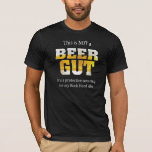 T-shirt Drôle des paroles   Pas un GUT DE BIÈRE