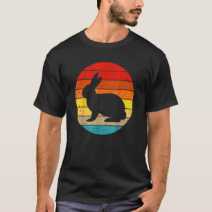 T-shirt Drôle Design de lapin Vintage pour hommes lièvre a