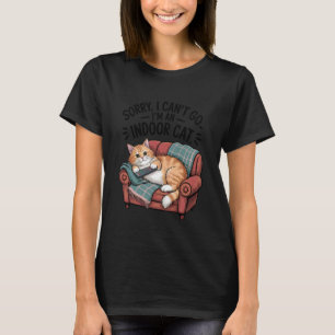 T-shirt Drôle Désolé Je Ne Peux Pas Y Aller Je Suis Un Cha