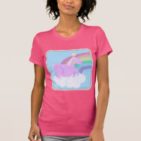 Drôle dessin animé Chubby Unicorn